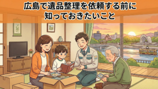 広島で遺品整理を依頼する前に知っておきたいこと